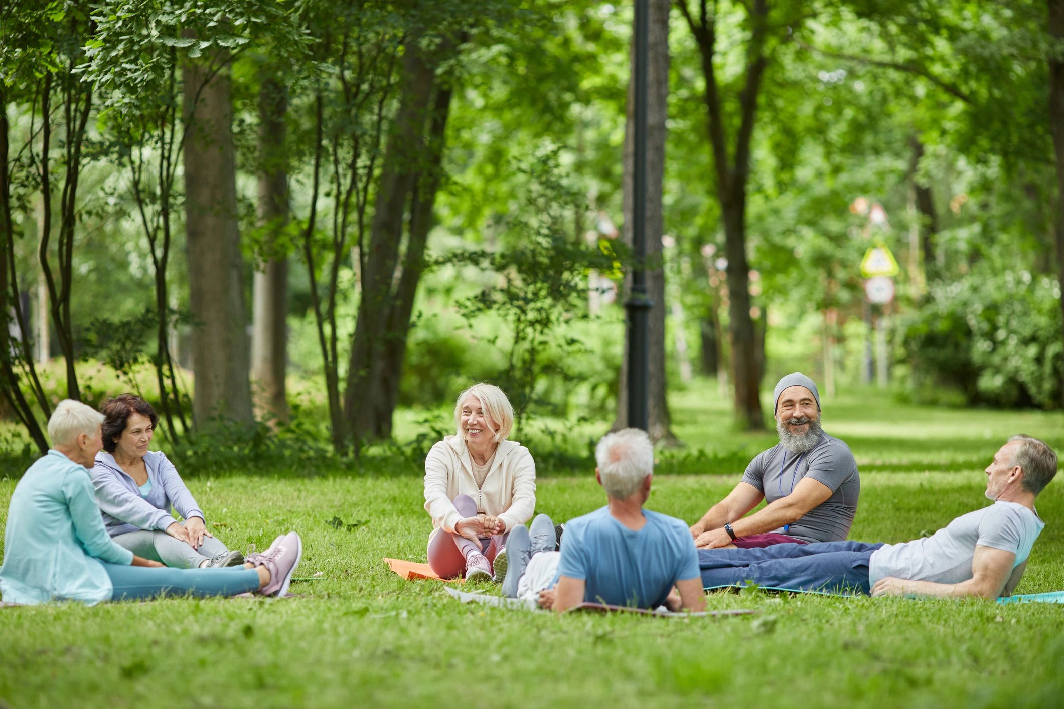 retirees entrepreneurship coaching outdoors