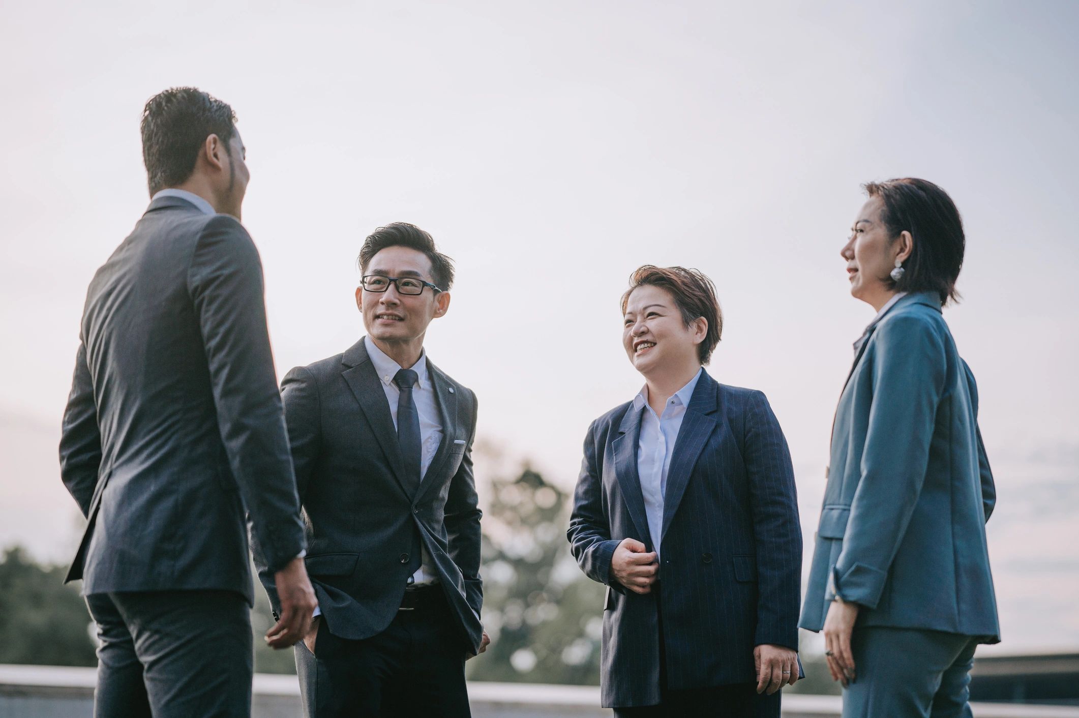 mentorship business training outdoors