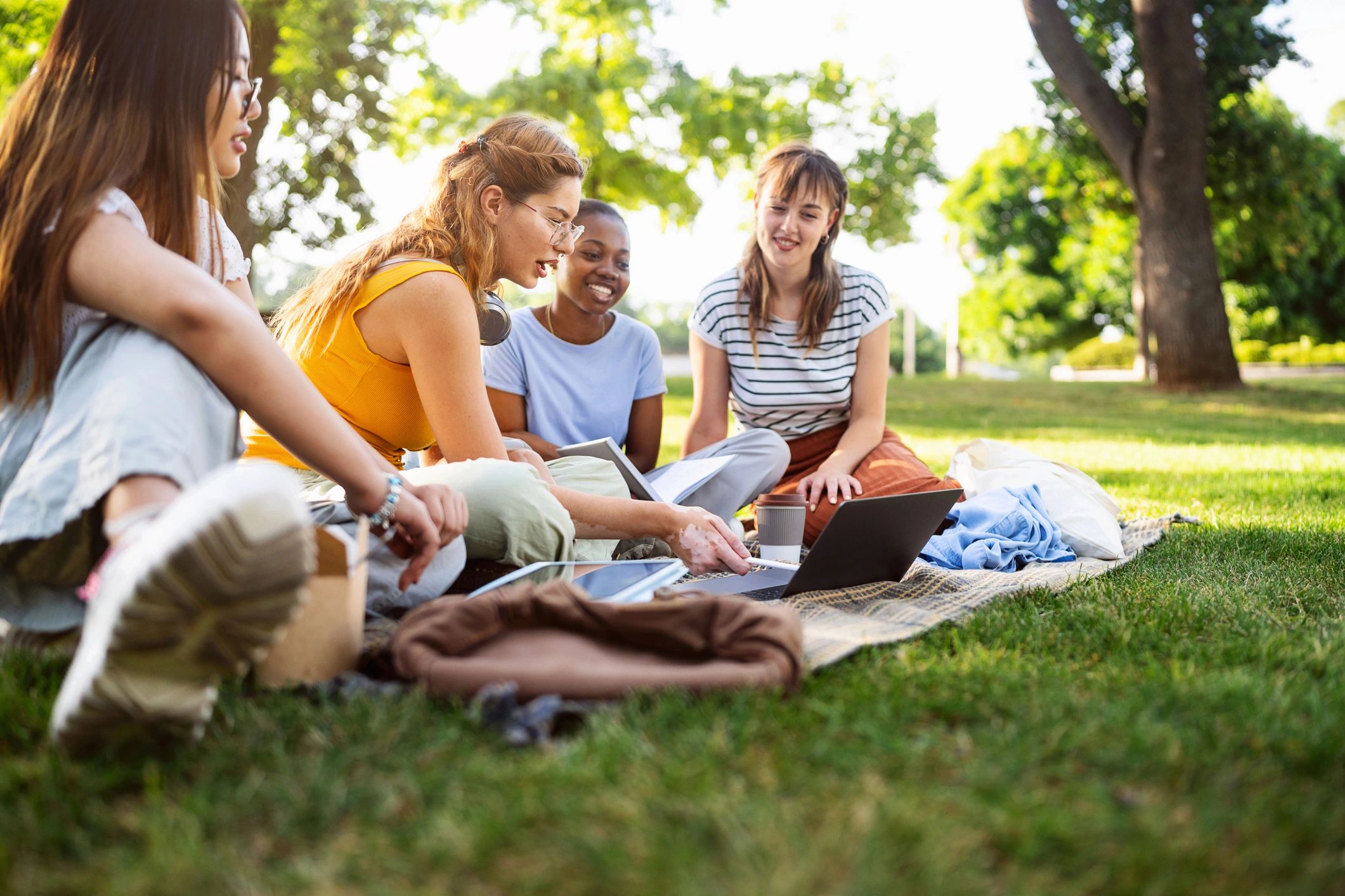 diverse students outdoor learning entrepreneurship