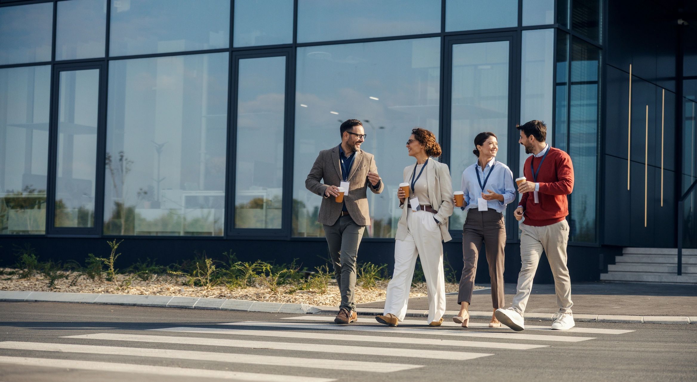 outdoor education business team outdoors